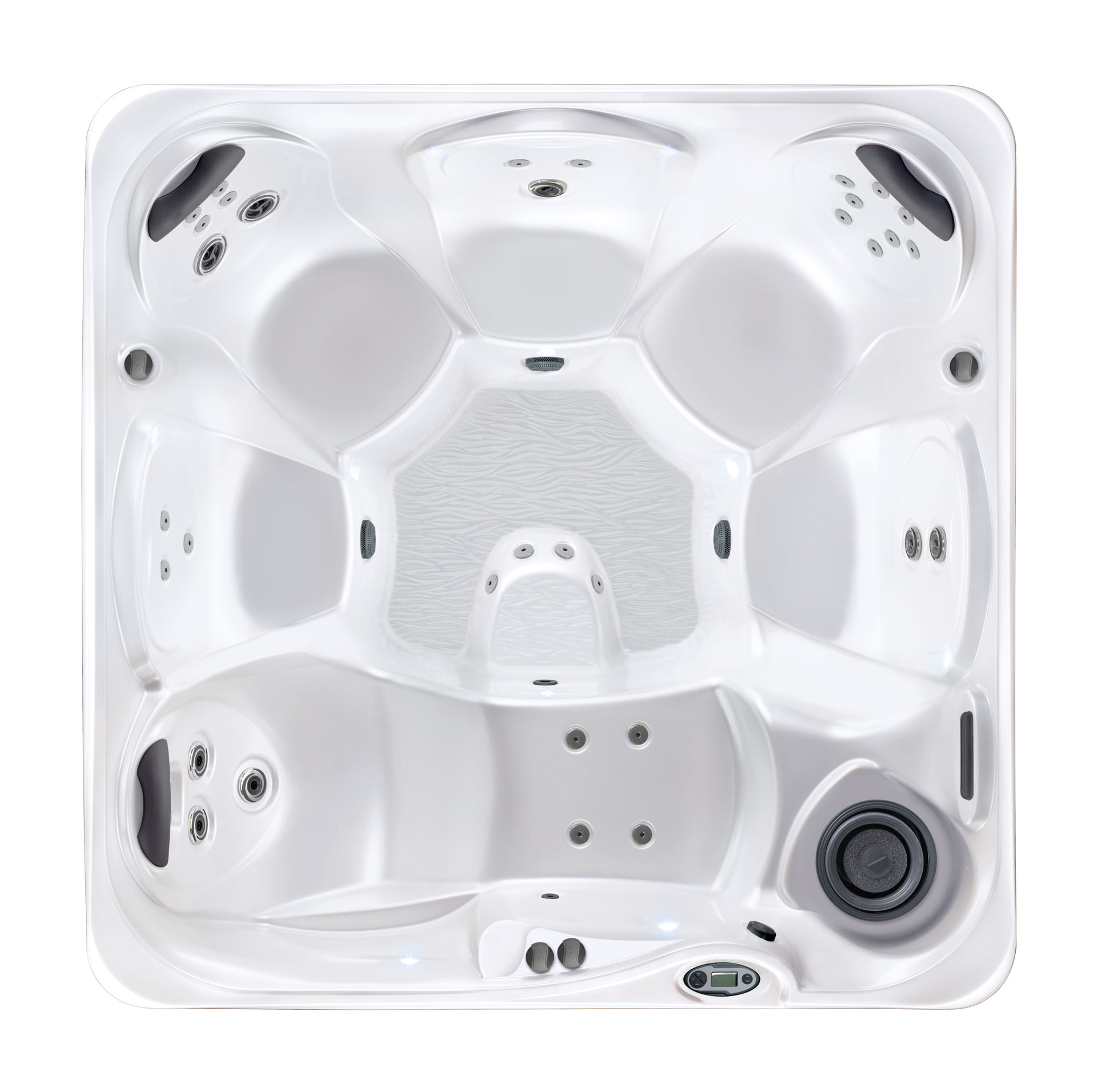 Watkins Wellness 735L 6-person hot tub with lounge seat