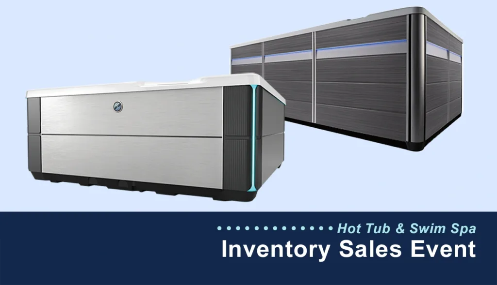 Creative Energy Floor Model Hot Tub and Swim Spa Inventory Sales Event