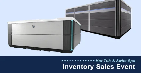 Creative Energy Floor Model Hot Tub and Swim Spa Inventory Sales Event